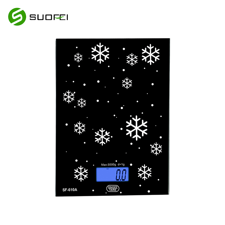 Suofei SF-610A Electronic Weighing Scale Type Fashion Style Digital Food Diet Kitchen Scale 