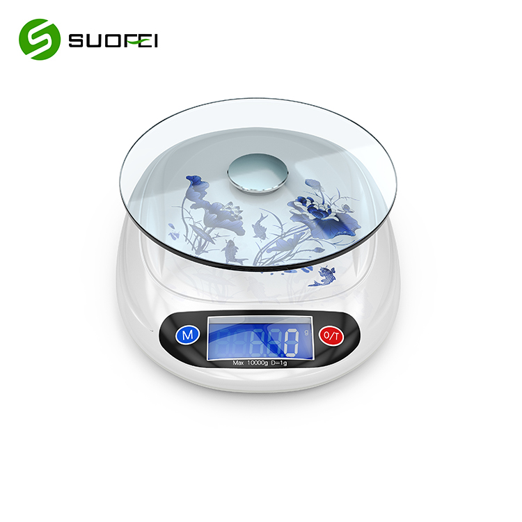 Suofei SF-302 Lcd Display Mini Portable Electronic Food Weigh Digital Kitchen Scale 